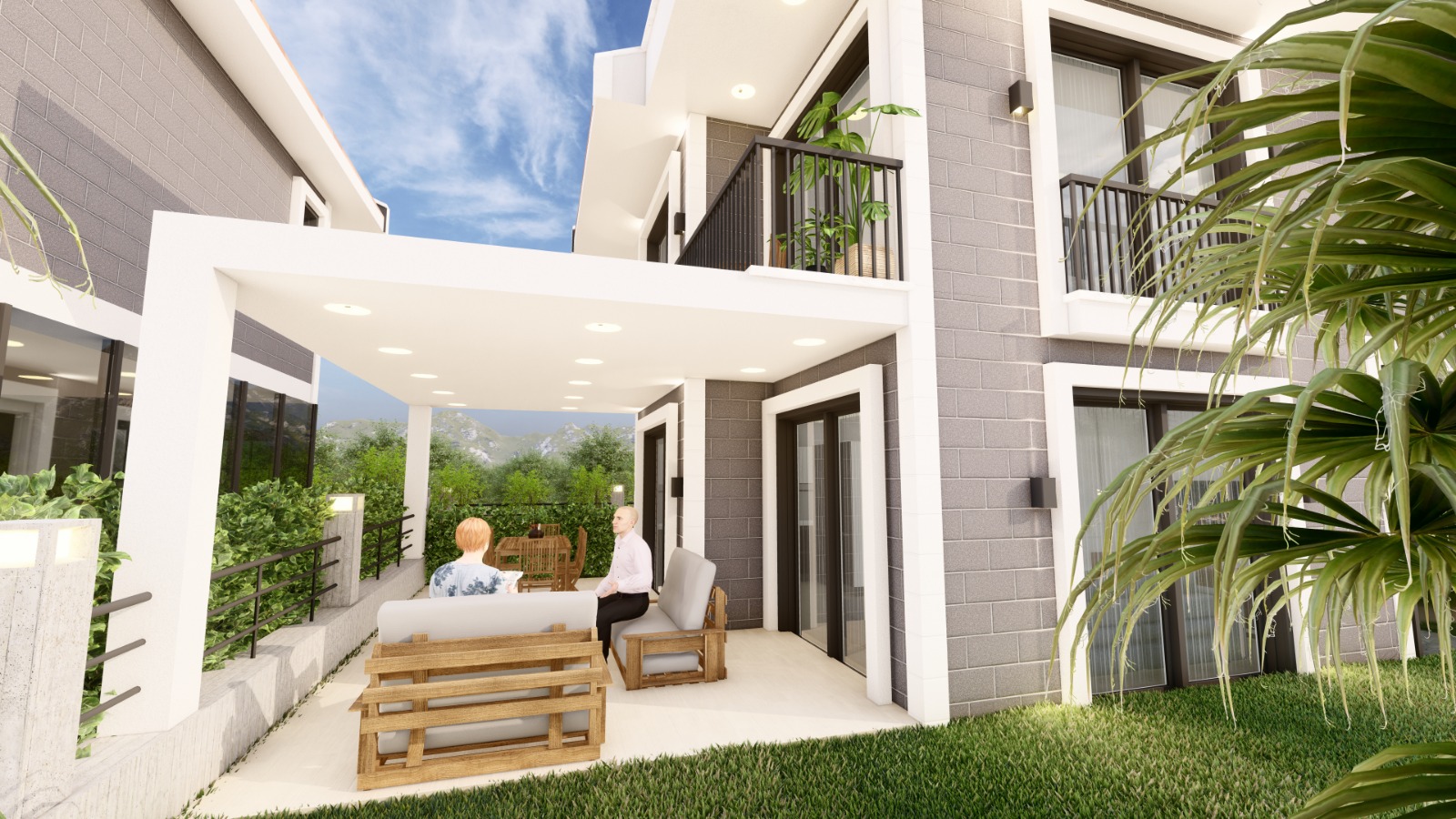 ÇANDARLIDA TEMELDEN SATILIK ULTRA LÜX 3+1 TRİPLEX VİLLA